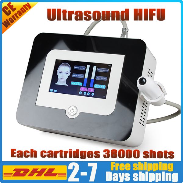 

новая машина красоты портативный hifu 38000 выстрелов высокоинтенсивного сфокусированного ультразвука hifu подтяжка лица лифтинг кожи тела у