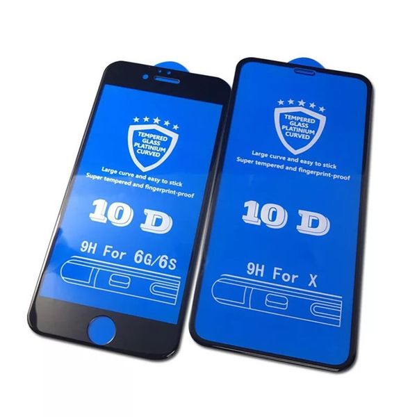 

full cover 10d large curve drop glue tempered glass screen protector for iphone 11 pro 11 pro max xr xs xs max 6 7 8 plus