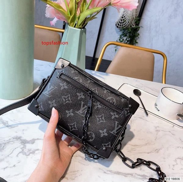 

women leather chain clutch luxury handbags puress ladies shoulder woman bag simple messenger - 2601