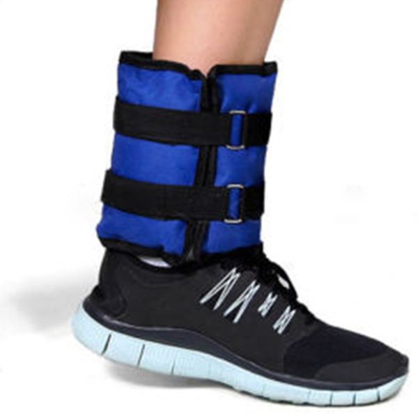 

one pair 1kg running walking leg sandbag iron sand invisible tied dancing treadmill weight training equipment