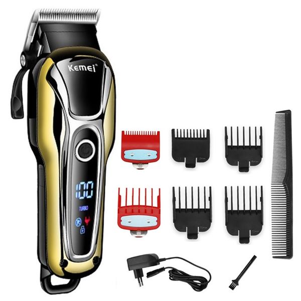

kemei 1990 rechargeable clipper professional hair trimmer electric shaver barber hair cutting machine haircut accessories sweet07 cpcdz