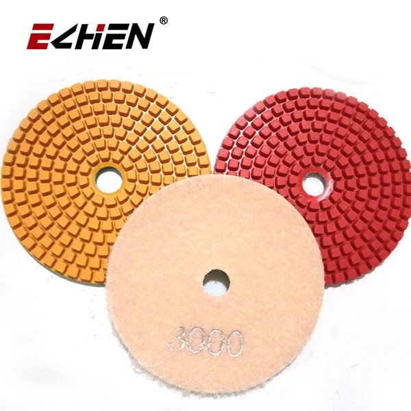 

diameter 100mm 4 inch diamond wet polishing pad granite marble concrete floor sanding grinding discs backed polisher