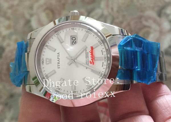 

Мужской деловой механический 2813 сапфировое стекло часы мужские гладкая рамка DateJ