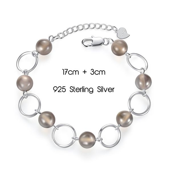 genuine silver bracelets