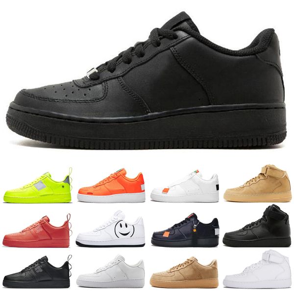 

new mens have a day casual shoes women triple wheat high low volt white black just black orange white olive red designer shoes