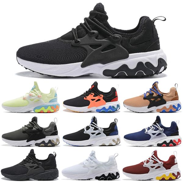 

discount react presto running shoes psychedelic lava brutal honey rabid panda breezy thursday navy women mens trainer sports shoes 36-45, White;red