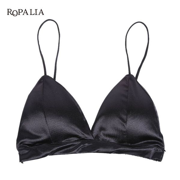 

4 Colors Sexy Women Sheer Lace Triangle Bralette Bustier Crop Top Unpadded Basic Bra