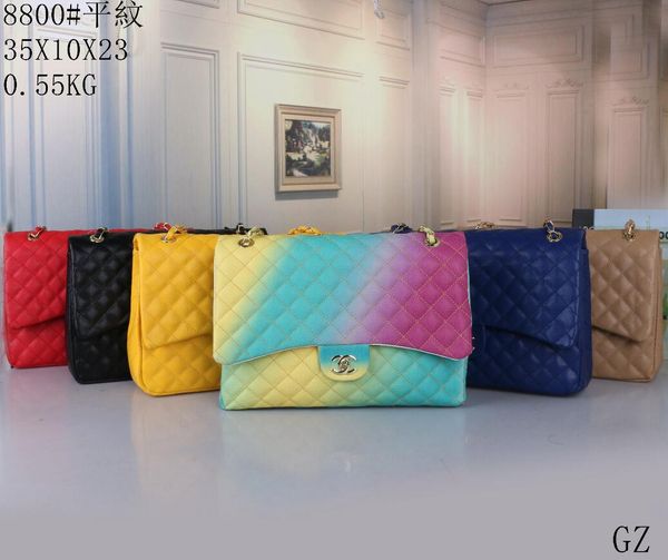 

2019 new arrival de igner handbag for women 039 colorful rainbow tran parent tote pvc bag for ladie de giner pur e wallet drop hipping