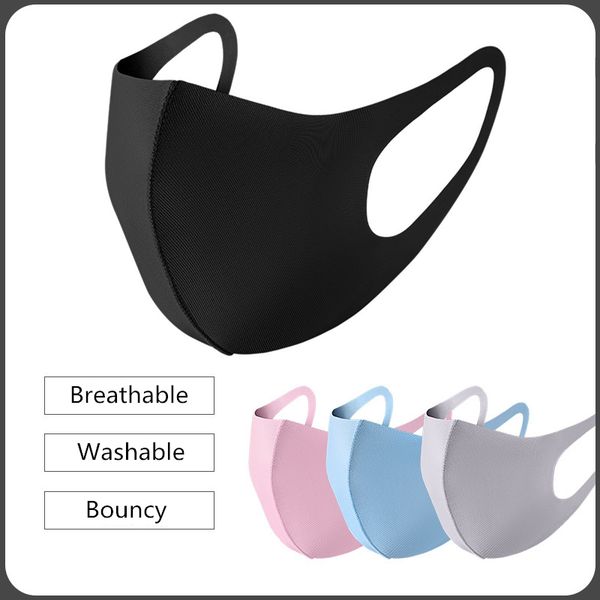 

fast delivery sponge anti pm2.5 high elasticity, comfortable mouth mask washable dustproof reusable face mask kid