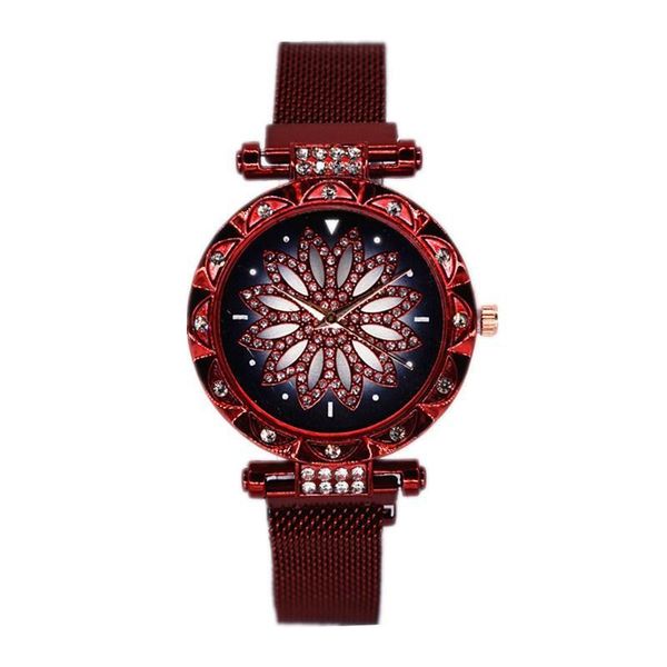 

2020 women fashion watches rhinestone mesh steel band watches quartz casual wristwatches watch ladies dress wrist watch clock accessories, Slivery;brown