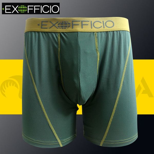 

exentroo ex o outdoor quick-drying men's and briefs underwear briefs underwear boxer triangle loose, Black;white