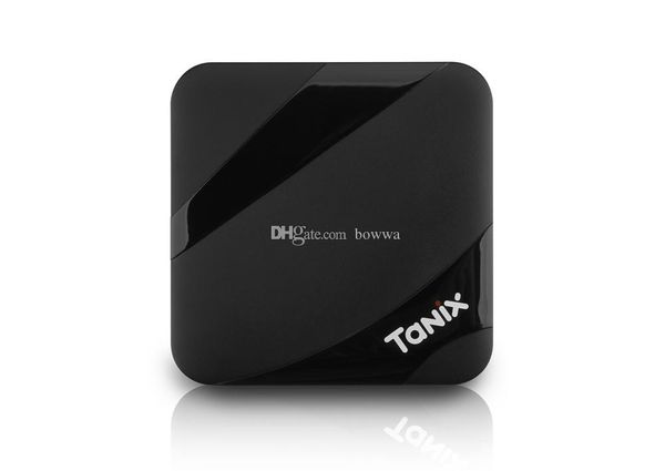 

tanix tx3 max 2gb 16gb bt4.1 android 7.1 tv box amlogic s905w quad core set box tx3max