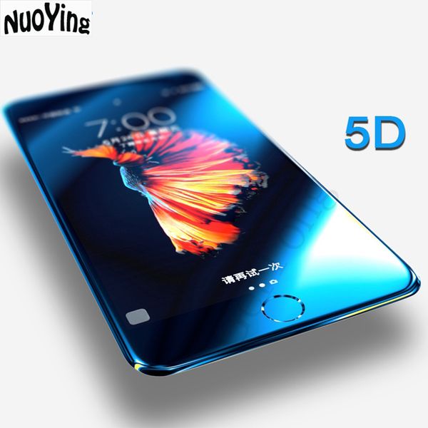 

5D Премиум Закаленное стекло для iPhone X 7 8 6 S 6S Plus + Full Cover Screen Protector Защитная 3D 4D Upgrade из