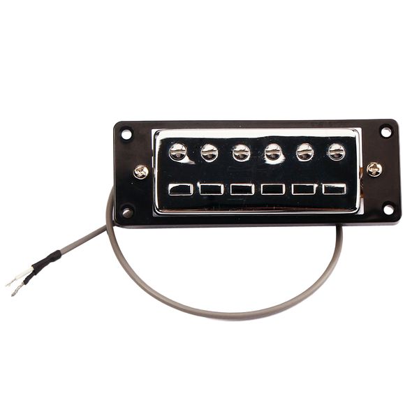 

durable mini humbucker pickups bridge for electric guitar parts, chrome