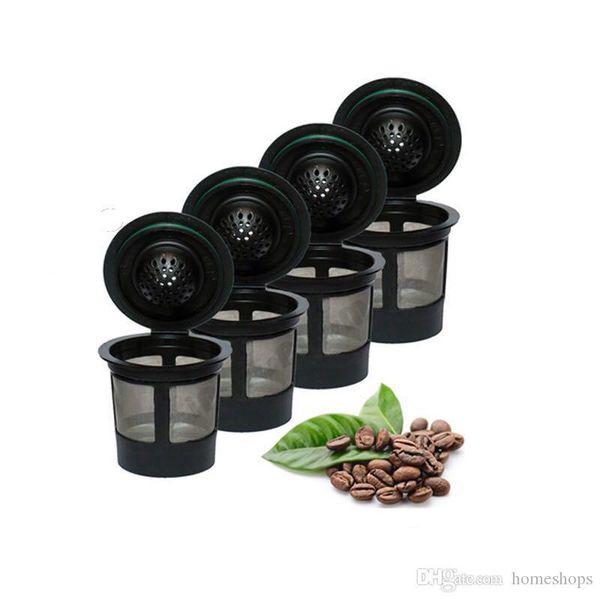 

reusable capsule 304 stainless steel refillable coffee powder filter cup coffee filter fit maker cafe capsule dripper
