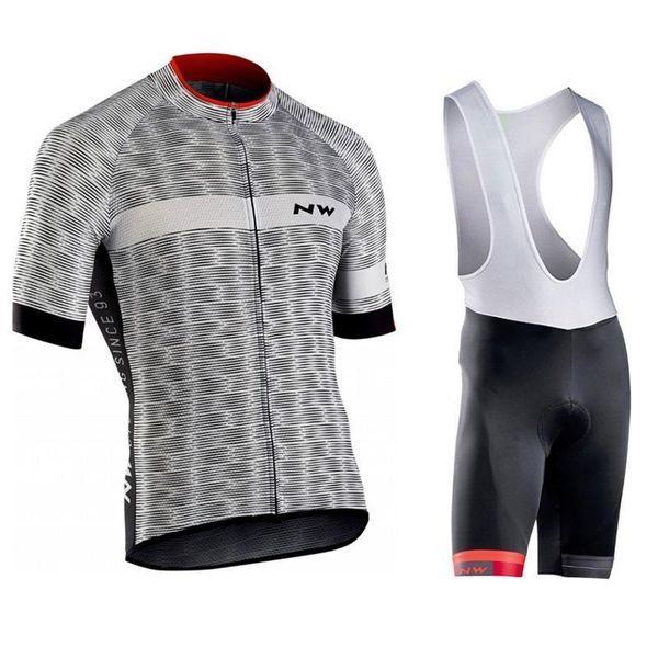 

2020 nw team cycling short sleeves jersey bib shorts sets 2020 mens kits summer quick dry bicycle clothing u41308, Black;red