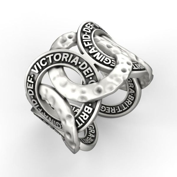 

vintage ring 925 sterling silver for women trendy personalized korean chunky rings big rings finger black jewelry, Golden;silver