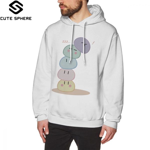 

clannad hoodie dango pile hoodies blue oversize pullover hoodie winter streetwear long sleeve nice cotton male hoodies, Black