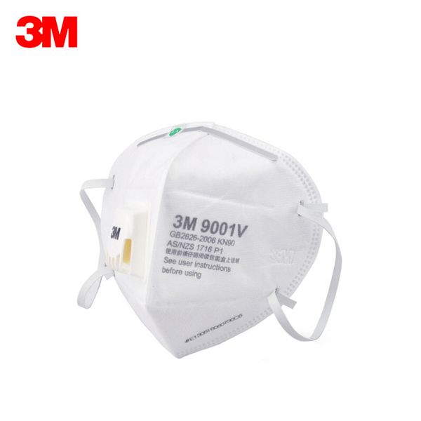 

В Наличии! 3M оригинальный бренд 9001V 9002v earlopp маски для лица с клапаном одноразовые 3M маски N95 DHL бесплатная доставка