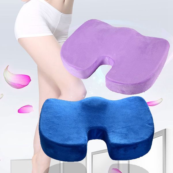 

space memory cotton car seat cushion health and beautiful hip cushion car cover fit for white collar in office and driver