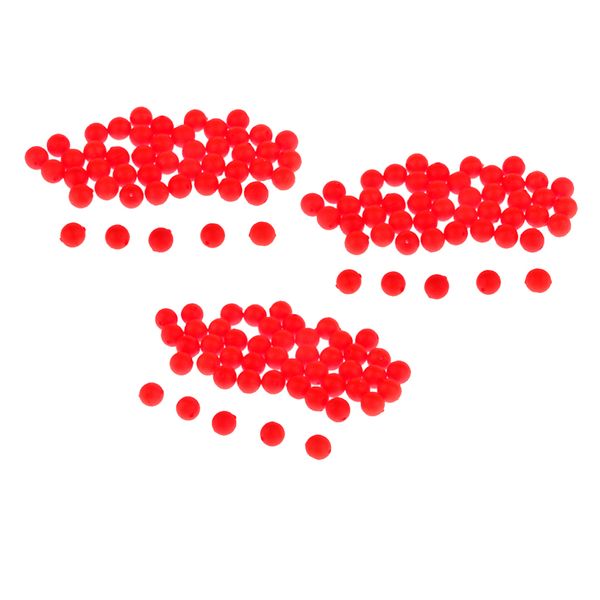 

150pcs fishing float ball eva foam balls striking beans buoyancy bobbers