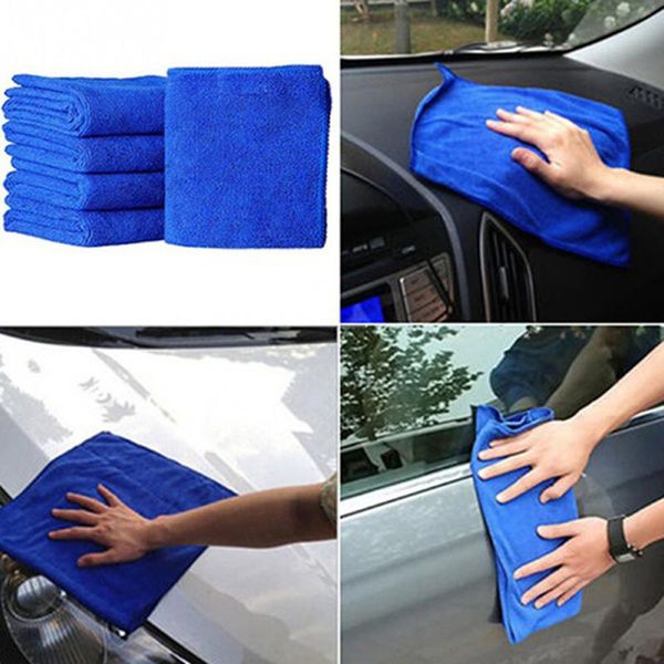 

10pcs towels auto cleaning soft cloth duster wash car care microfiber car detailing new universal
