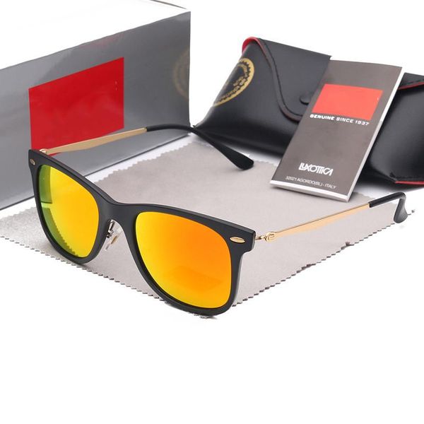 

2017 new personality men and women true color film sunglasses luxury driver glass sunglasses 4210 eyewear, White;black
