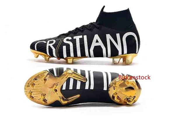 

mens mercurial superfly vi 360 c elite fg kj 6 xii 12 cr7 high soccer shoes 20th football boots cleats size 36-45