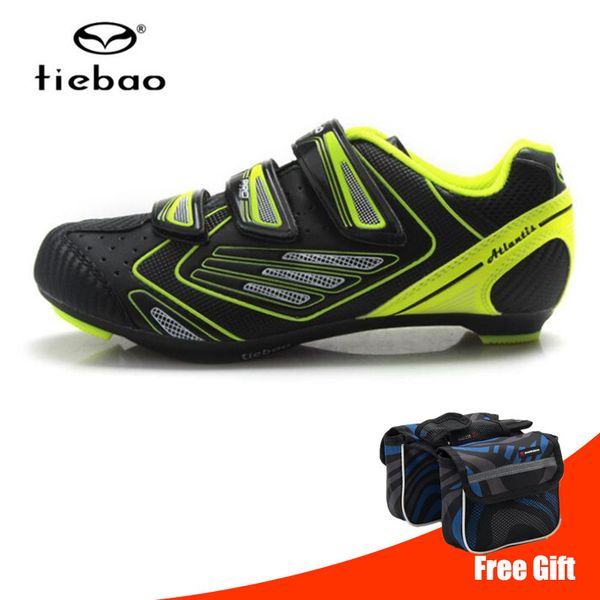 

tiebao off road cycling shoes 2019 new professional bicycle shoes outdoor sports racing sapato feminino bike men sneakers women, Black