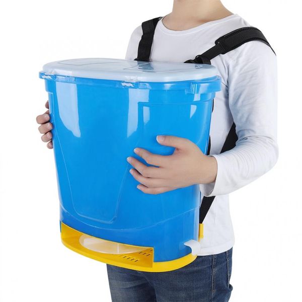 

electric manure spreader seeding machine barrel 20l us standard 110v-240v