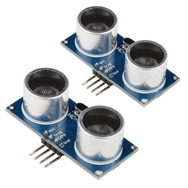 

hc-sr04 2pcs distance measuring transducer sensor ultrasonic module tester detector ranging distance sensor