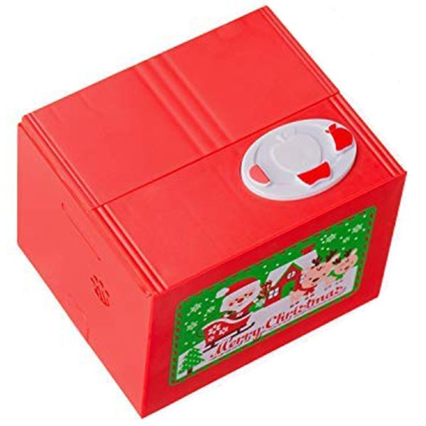 

cute stealing coin santa money box money bank piggy bank coin bank santa christmas gift other home decor