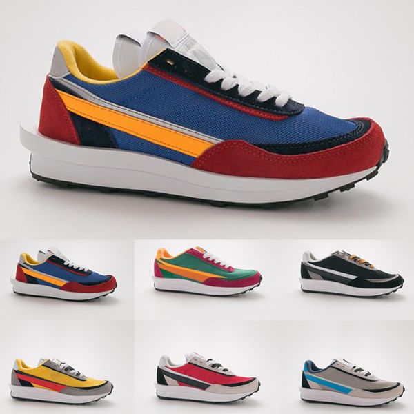 

new designer sneakers sacai ldv waffle daybreak trainers mens for women fashion breathe tripe s sports running shoes size 36-45 with box