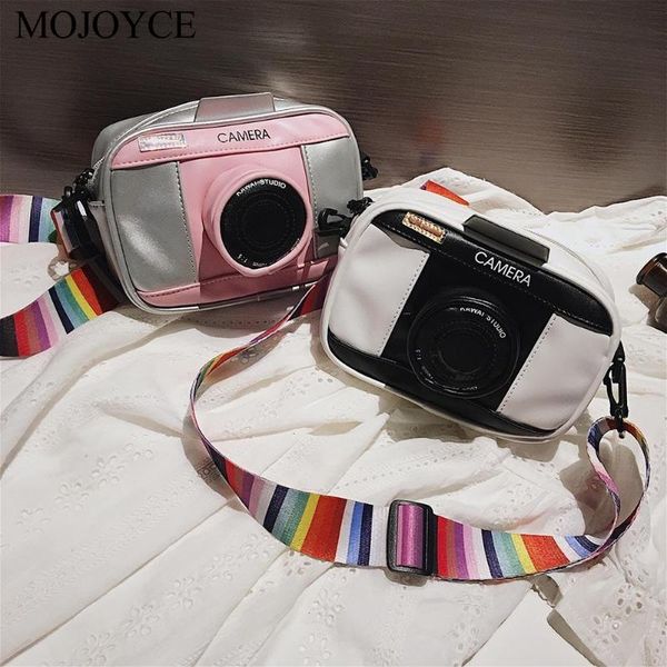 

fashion shoulder bag for women messenger bags camera shape wallet personality ladies casual cute crossbody handbag purse bolsas