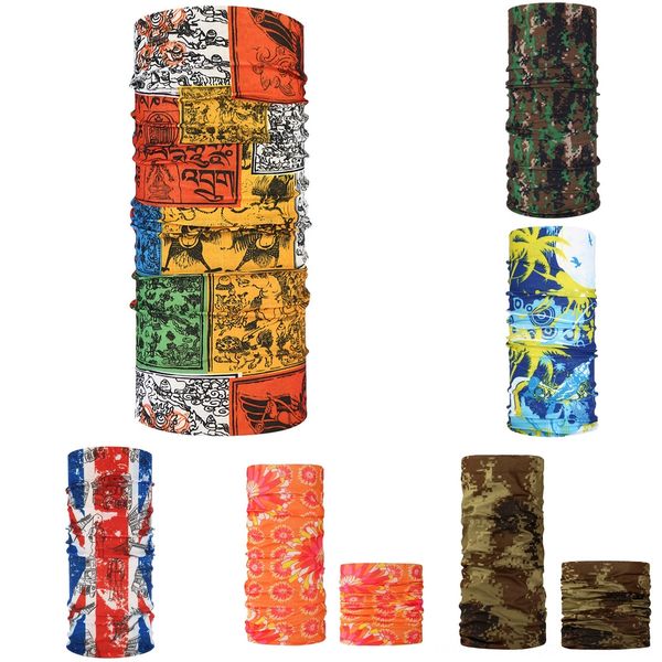 

uysor elastic high outdoors headband bandana multi-functional tube scarf headband face mask fishing outdoor fishing buffs bandana scarflot, Black