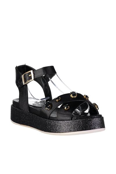 

pearl black women 's sandals 120130005630