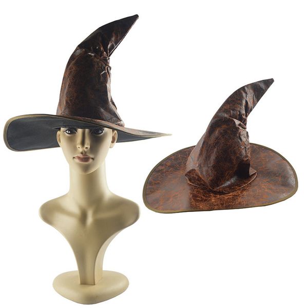 

women's large ruched witch hat accessory holiday halloween party masquerade college festival party decoration hats