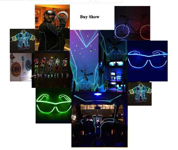 

2aa батареи ленты веревочки прокладки сид холодный свет обувь одежда автомобилей украшения лампы ленты