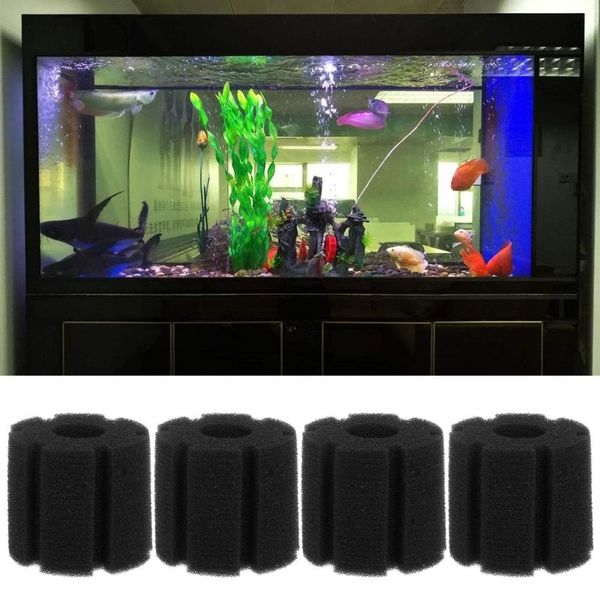 

4шт aquarium fish tank замена губка для bio губчатого фильтра xy-180 других аквариумных рыб