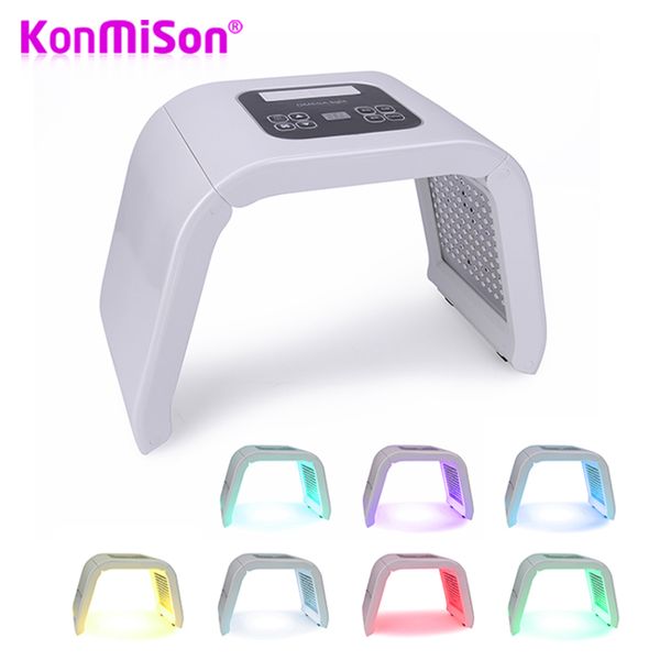 

машина маски света сид фотона фдт 7 цветов лицевая для обработки угорь тела шеи стороны подмолаживание кожи стороны привело терапию