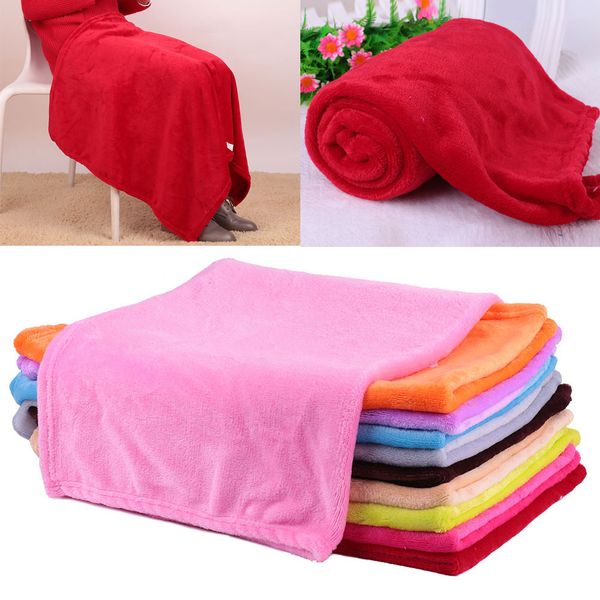 

fleece blanket 1 pcs soft soft blanket coral warm throw home sofa