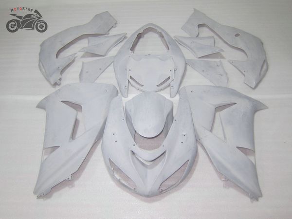 carenagens de moto sem pintura para Kawasaki Ninja ZX10R 2006 2007 costume unpaint estrada correndo carenagem conjunto ZX10R 06 07 ZX 10R