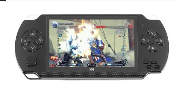 

X8 4,3-дюймовый сенсорный экран 8GB портативная игровая консоль с E-книга TV Out Handheld бол