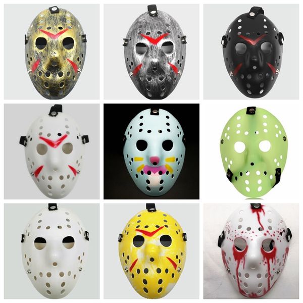 

jason mask halloween masquerade skull masks movie hockey mask scary halloween costume festival party supplies 9 designs ootional dw4335