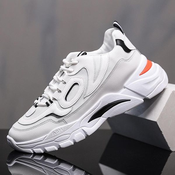 

мужская повседневная обувь мода ходьба вождение офисная уличная обувь плоская удобная легкая дышащая обувь для мужчин весна a61, Black