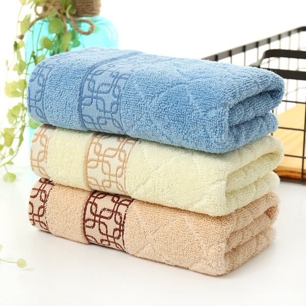 

hand-towel face-towel set,100% cotton, high absorbent, size73x33cm 10-pack blue bath towels for kids
