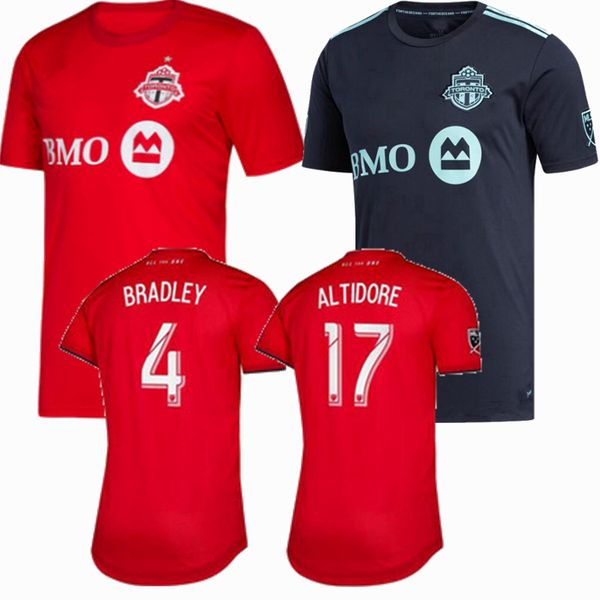

2019 2020 toronto soccer jerseys altidore bradley fc 19 20 football shirt s-2xl, Black;yellow