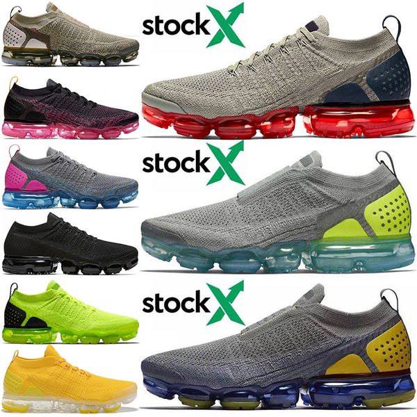 

wholesale 2020 vapors plus tn fly knit run 2.0 cushions running shoes new dark stucco moc neo turquoise men women sneakers, White;red