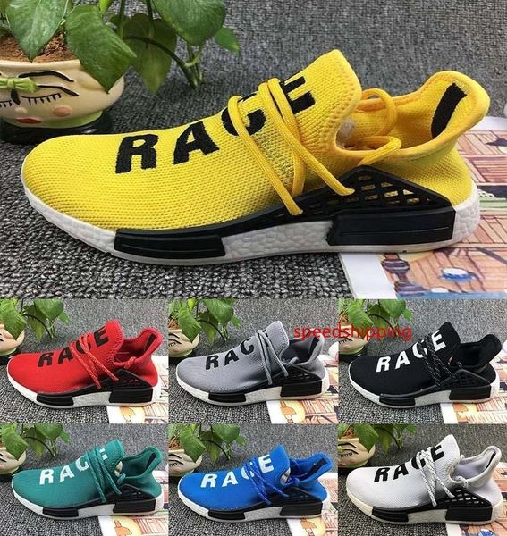 

pharrell williams x nmd human race running shoes runner r1 xr1 men and white women trainers sneakers boots size 36-47 for sale