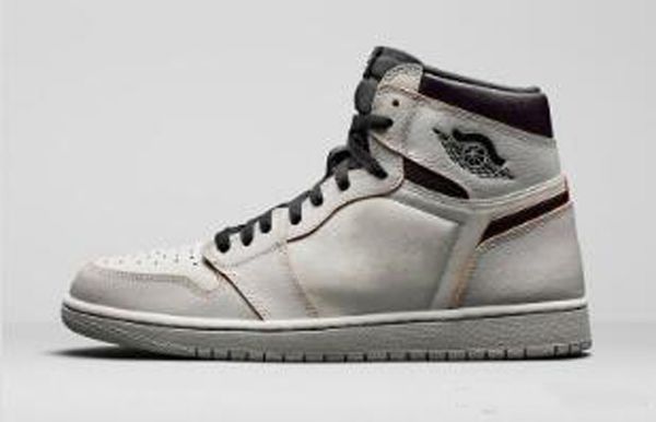 

2019 new style defiant sb x 1 high og light bone 1s men women basketball shoes authentic sports sneakers great quality with box